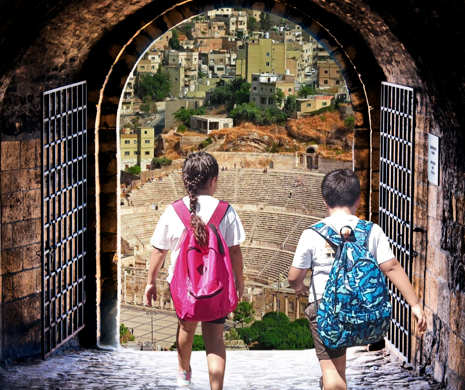 مغامرة في المدرج الروماني – رحلة عبر الزمن في قلب عمّان!